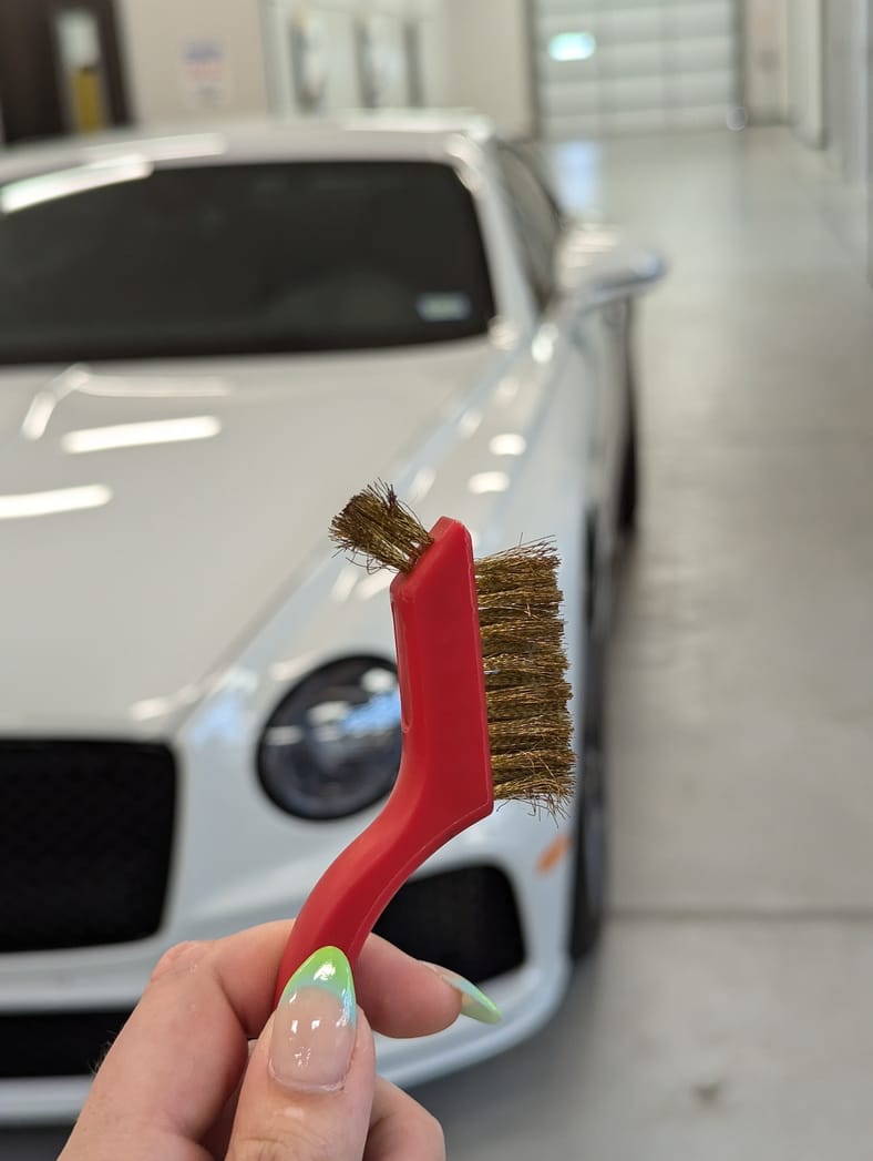 We Put This Brush To The Ppf Test On This Bentley