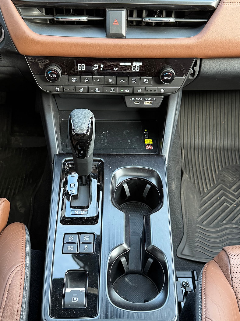 The Center Console In The 2026 Outback