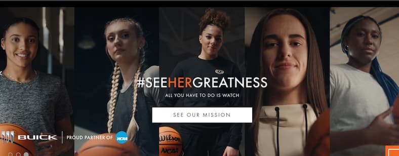 'See Her Greatness' Celebrates Women in Sports, Starting with NCAA Women's Basketball 1 A Girls Guide To Cars | 'See Her Greatness' Celebrates Women In Sports, Starting With Ncaa Women'S Basketball - Buick See Her Greatness