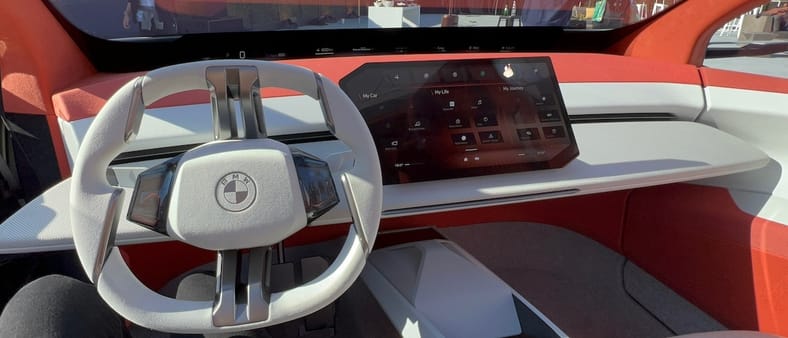 Head Up Display In The Bmw Neue Klasse X