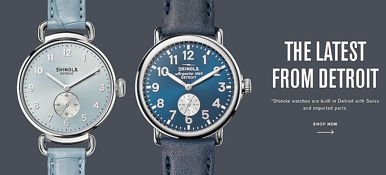 Passion, Mission and the Motor City: Meet Shinola, Detroit’s Next Era of Fine Design 2 Shinola Web Front Page