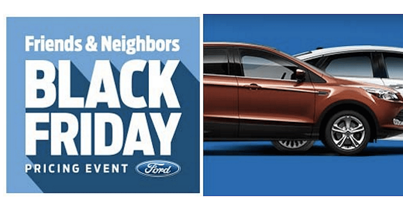 Black Friday Car Deals