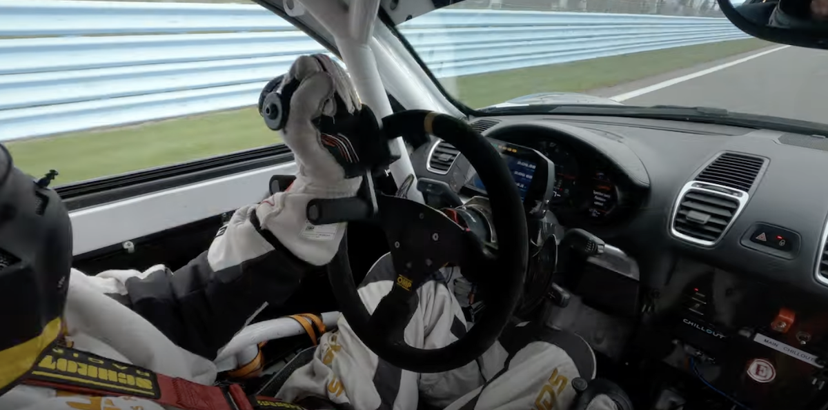 Torsten At The Wheel In Just Hands For The Love Of Racing