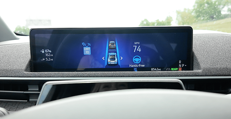 Ford Blue Cruise 1.5 Hands Free Drivingat Work In The Mustang Mach-E