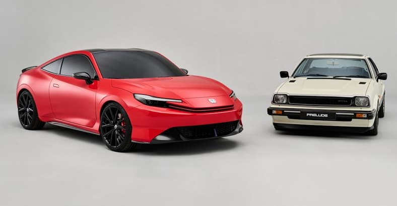 The Honda Prelude Returns for 2026 and This Is Why You’ll Want One 2 The2026 Honda Prelude Concept With The First Generation Honda Prelude
