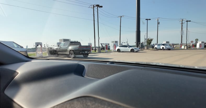The Tesla Chargers At Buc-Ee'S