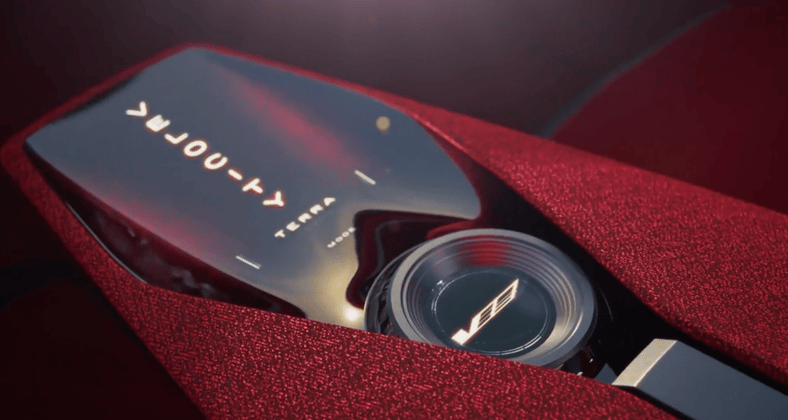 Details Like A Small Screen On The Center Console Are Novel In The Cadillac Elevated Velocity