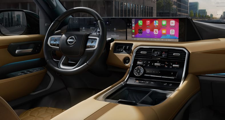 The New Interior Cabin Of The 2025 Nissan Armada