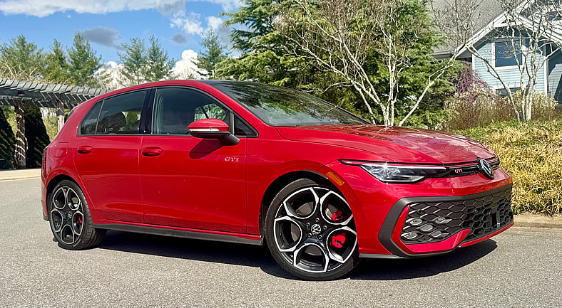 The 2026 Vw Golf Gti Near Foliage 