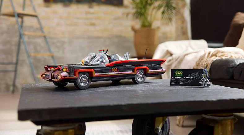 The Classic Batmobile Lego Set Is Perfect For Adults Who Enjoyed The Show