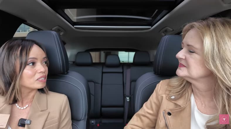Scotty Reiss Is Sitting With Jannice Jacobson With Mazda