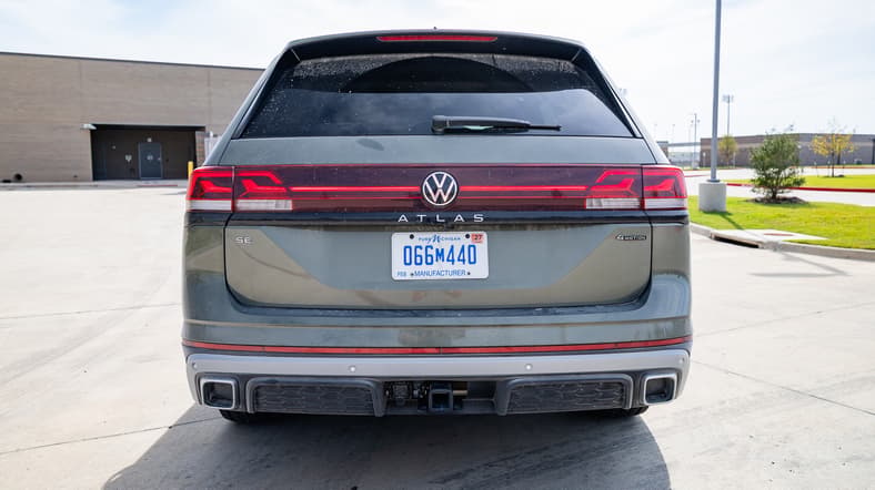 Is the Rugged 2025 VW Atlas Peak Edition 3-Row SUV as Luxe as it is Trail-Worthy? 9 The Very Rear End Of The 2025 Vw Atlas Peak Edition