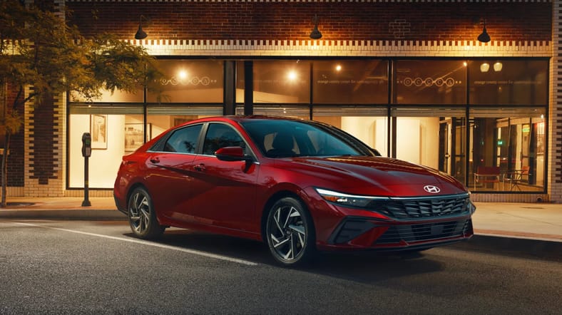 The 2025 Hyundai Elantra best cars under $25,000