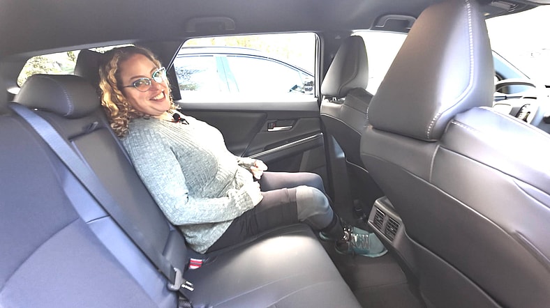 The Rear Seat Of The 2026 Subaru Trailseeker