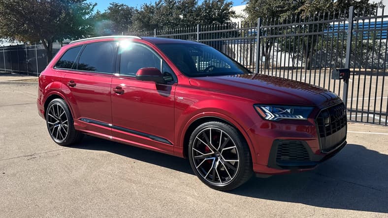 The Side View Of The 2024 Audi Q7 Quattro. Photo Erica Mueller