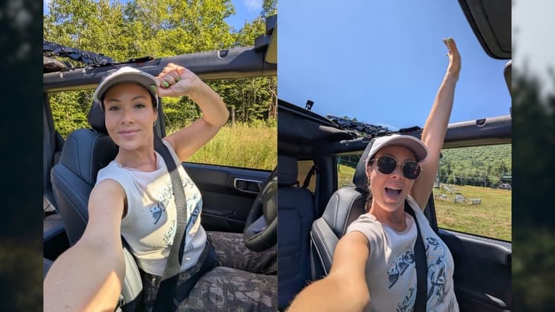 The Ford Bronco Off-Roadeo Helped Me Find My Confidence, Both On and Off-Road 4 Shannon Driving The 2025 Ford Bronco Badlands