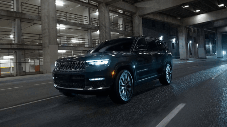 The Jeep Grand Cherokee Fitted With The Altitude Package