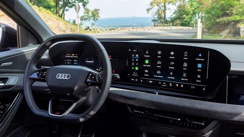The Driver Information Center Of The 2025 Audi Sq6 E-Tron