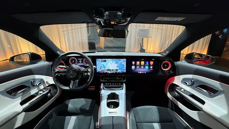 The Front Seat In The 2026 Mercedes-Benz Cla