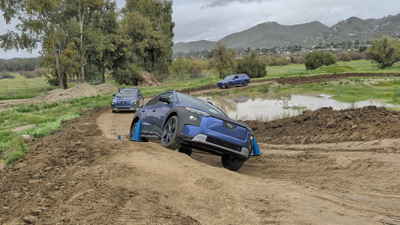 The 2026 Subaru Trailseeker On An Off-Road Course