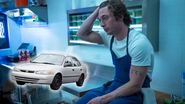 The Bear'S Carmy With A Toyota Corolla