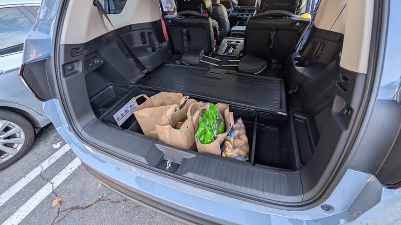 The 2026 Honda Pilot is a Love Letter to Families, Signed, Sealed and Delivered 2 The Underfloor Storage In The Trunk Of The 2026 Honda Pilot