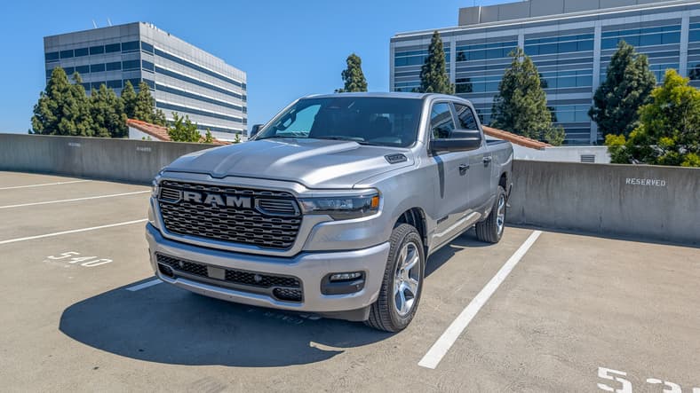 The Front End Of The 2026 Ram 1500 Blackout Express