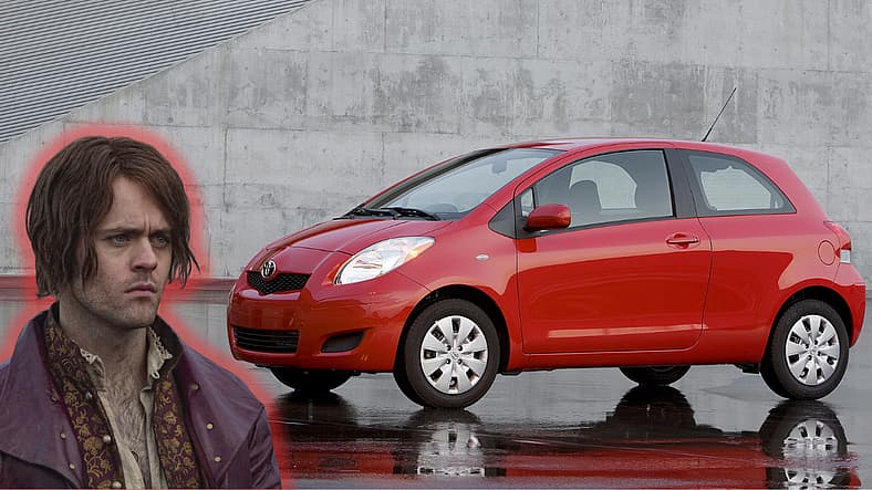 If The Witcher's Characters Drove Cars, What Would They Pick? Here Are Our Votes 6 Dandelion Standing Next To A Toyota Yaris