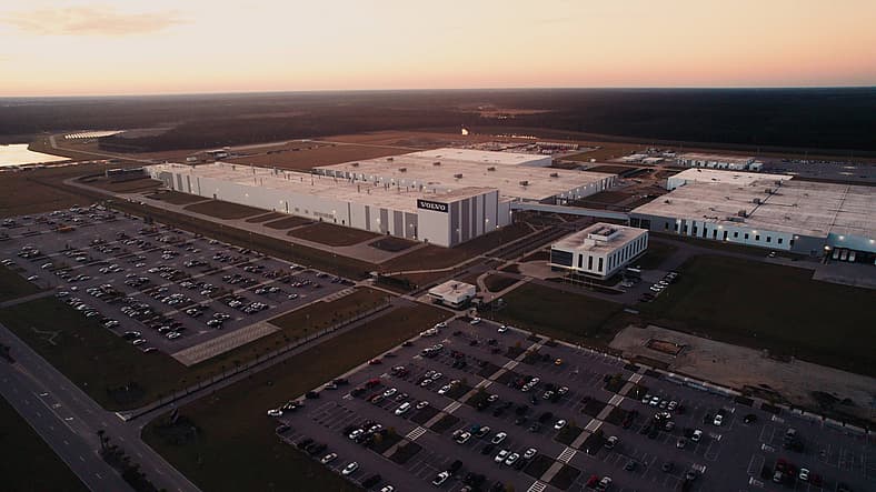 An Aerial View Of The Charleston, South Carolina Plant
