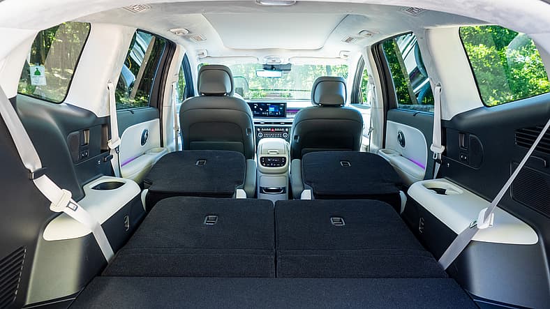 The Rear Cargo Space Of The 2026 Hyundai Ioniq 9 Calligraphy