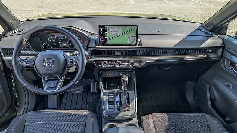 The Interior Of The 2026 Honda Cr-V Trailsport