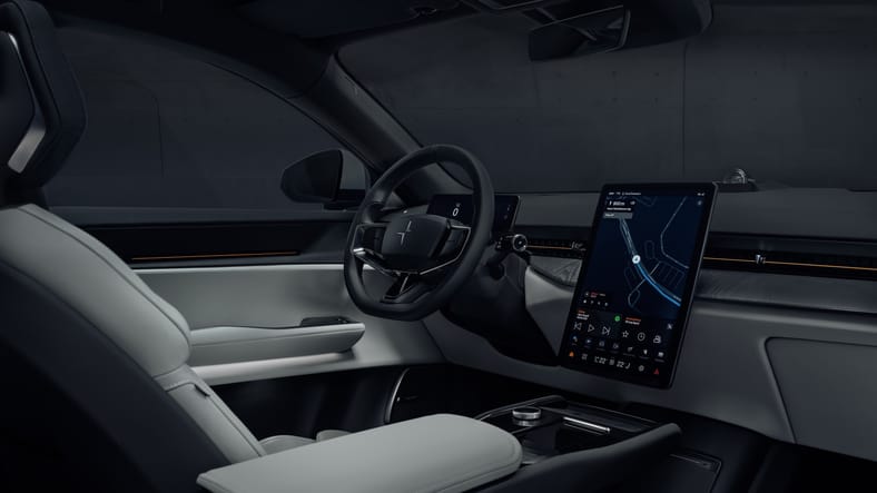 EV Innovation Meets Inclusivity: How the 2025 Polestar 3 Caters to All Drivers 5 The Interior Of The 2025 Polestar 3, Showcasing The Screen And Large Windows