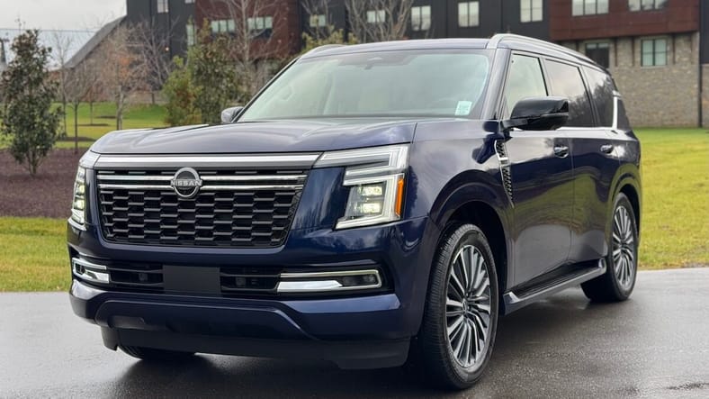 The Front Of The 2025 Nissan Armada