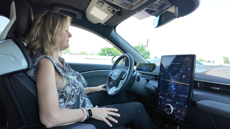 Scotty Reiss Driving Hands Free With Ford Blue Cruise 1.5