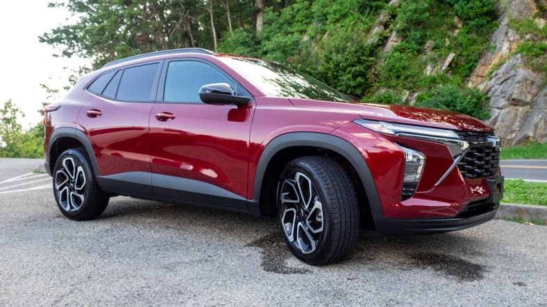 The Side Profile Of The 2025 Chevrolet Trax
