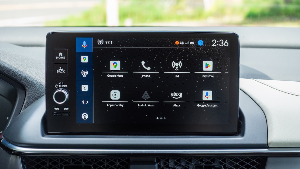 The Multimedia Touch Screen In The 2025 Acura Adx