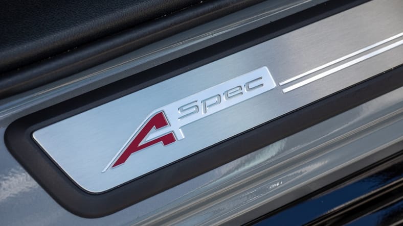 The A-Spec Badging On The 2025 Acura Adx