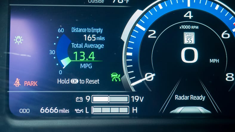 Gas Mileage In The 2025 Toyota Sequoia 1794 Edition-09