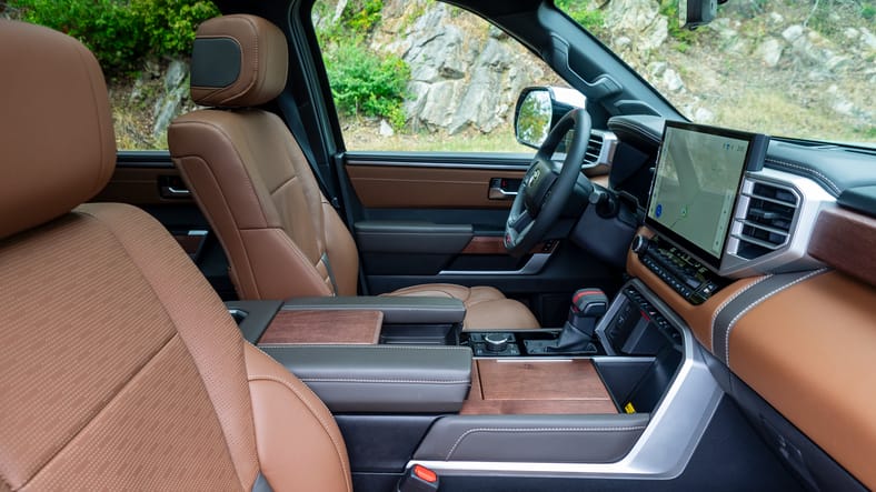 Interior Of The 2025 Toyota Sequoia 1794 Edition-21