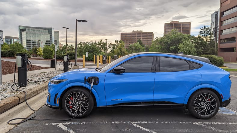 Publicly Charging My Mustang Mach E