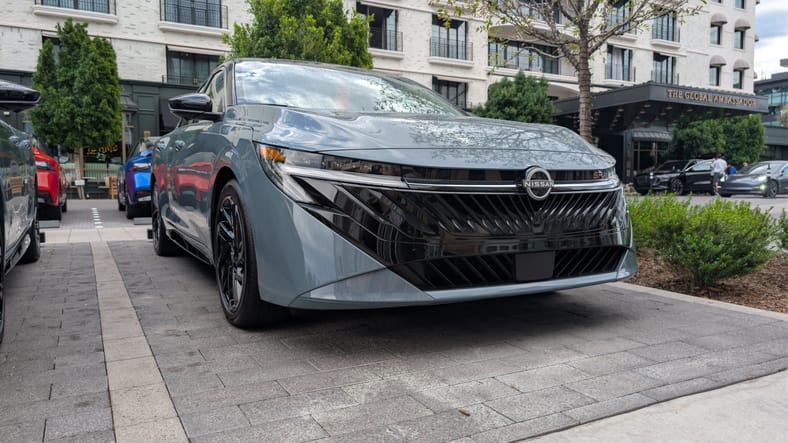 The Front End Of The 2026 Nissan Sentra