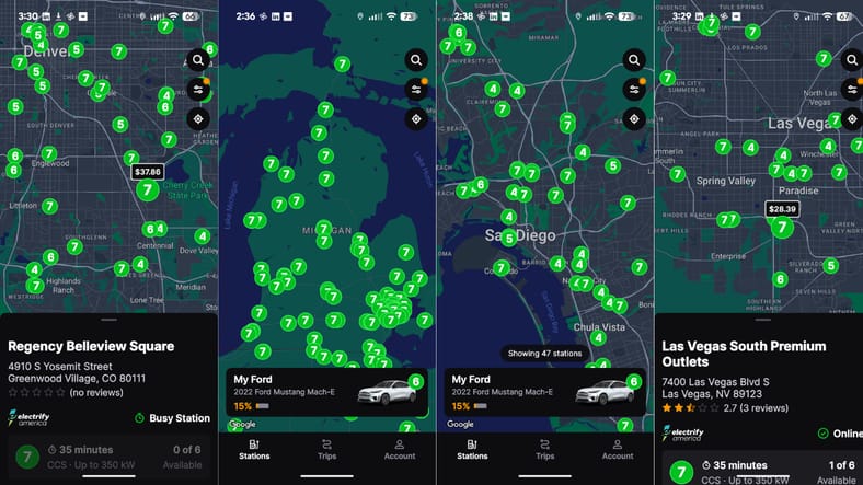 Maps Of Public Chargers