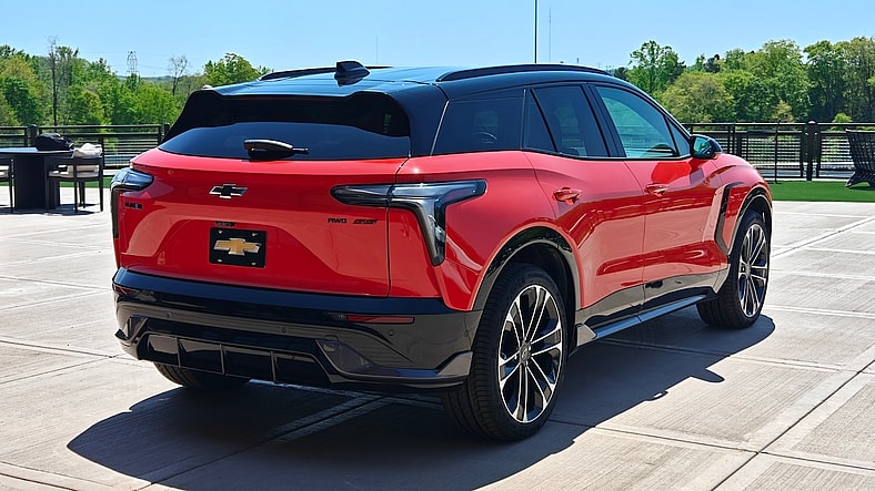 Chevy Blazer EV Super Sport: This Midsize EV Is Also a Muscle Car, So We Went For a Spin 8 The Chevy Blazer Ev Super Sport'S Angular Rear Lights