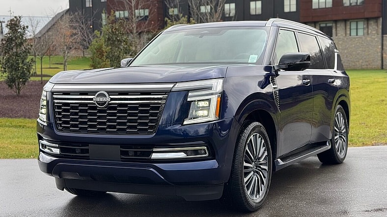 The Front Of The 2025 Nissan Armada