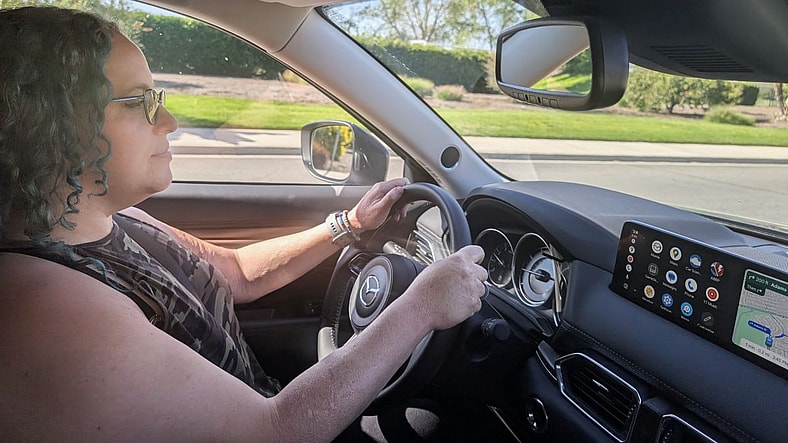 The 2025 Mazda CX-5 Carbon Edition: A 'Just Right' Fit in a Crowded SUV Market 3 Liv Leigh Driving The 2025 Mazda Cx-5 Carbon