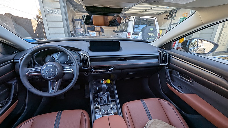 The Driver Dashboard Of The 2025 Mazda Cx-50 Turbo Premium Plus