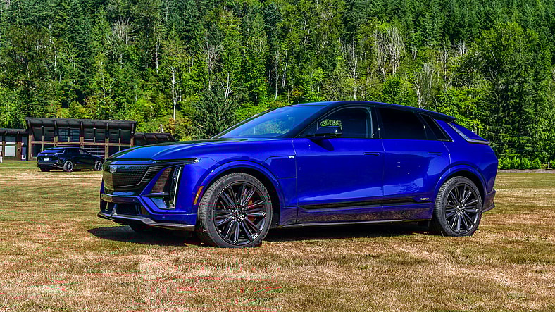 The Side View Of The 2026 Cadillac Lyriq-V
