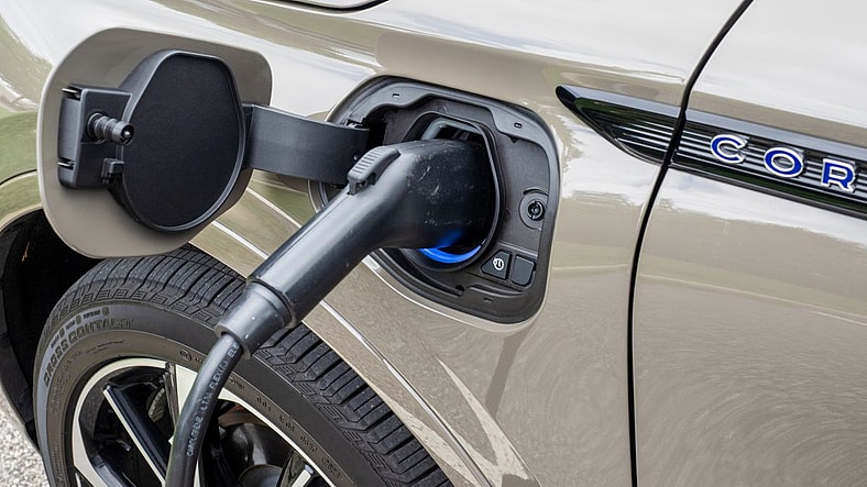 The Charging Port Of The 2025 Lincoln Corsair Phev