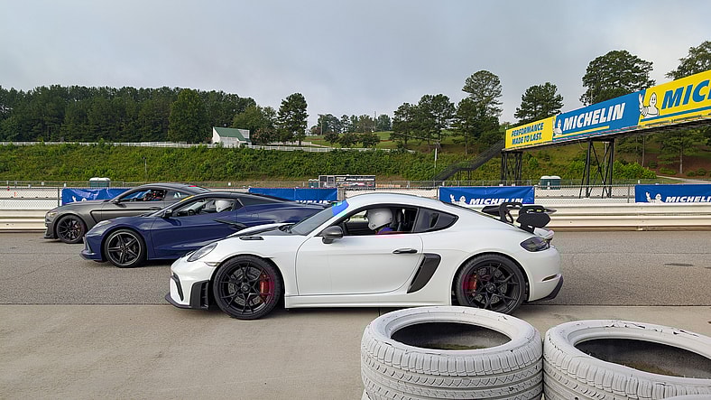 Three Race Ready Cars Equipped With Michelin Pilot Sport All-Season Tires