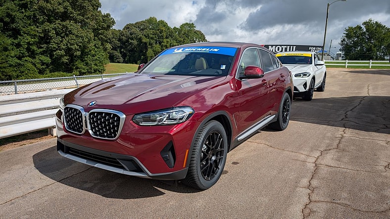Two Bmw X5 Suvs Fitted With The Michelin Crossclimate 2 Tires